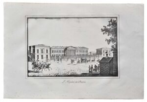 А. Плюшар. Мариинская больница. Санкт-Петербург. 1820-е годы.