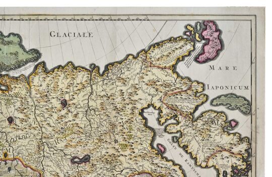 Р. и Д. Оттенс. Новая карта Российской Империи. Амстердам, после 1725 года.