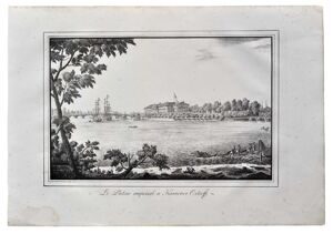 Императорский дворец на Каменном острове. Санкт-Петербург, 1824 год.