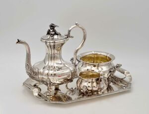 Серебряный кофейный сервиз. Санкт-Петербург - Москва. 1834 – 1859 годы.