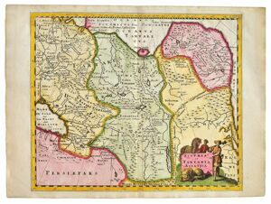 Ф. Клювер. Карта Скифии и Азиатской Тартарии. Лейден. 1697 (?).
