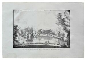 А. Плюшар. Камеронова галерея в Царском Селе. Санкт-Петербург, 1827 год.