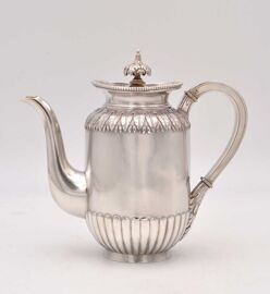 Серебряный кофейник «Фаберже». Москва. 1887 – 1898 годы.